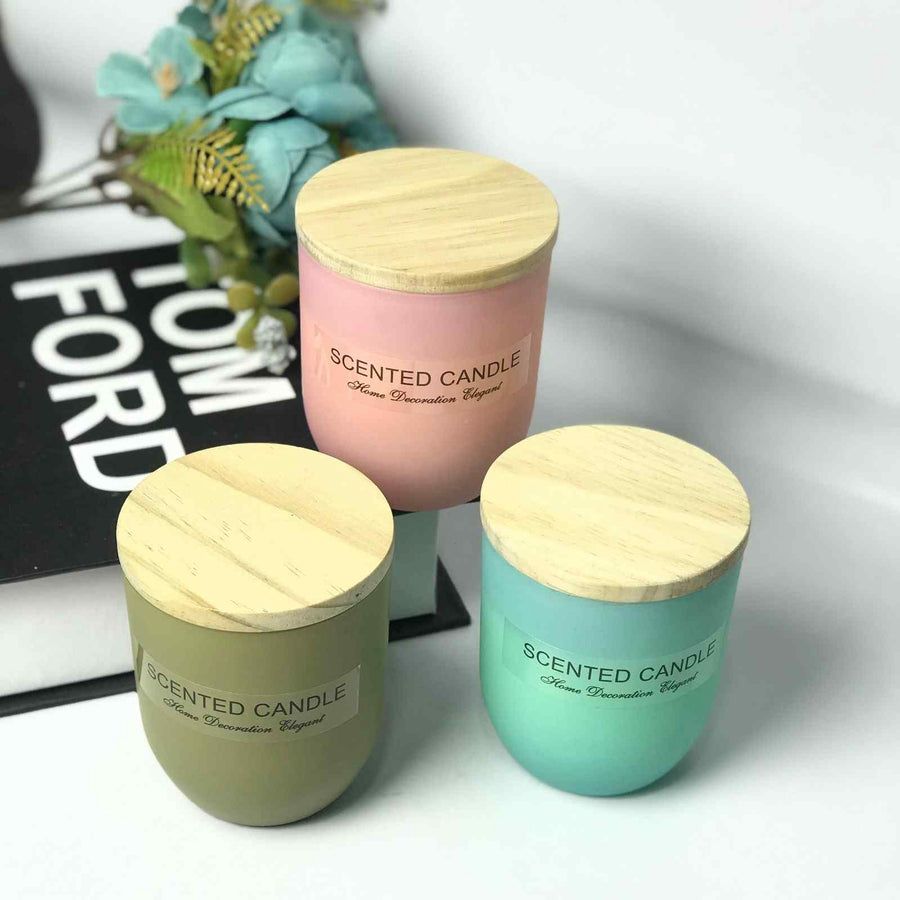 Bougie parfumée naturelle avec cristaux – Déco raffinée nesto.ma maroc