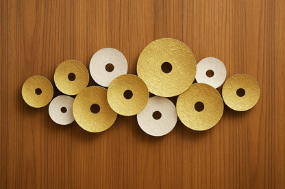 NESTO🍁Lumière Murale 3D en Fer Forgé – Décoration de Luxe 120x60 cm avec Éclairage LED