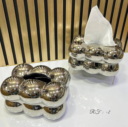 Boîte à Mouchoirs Moderne au Design Bubble – Chic et Contemporain