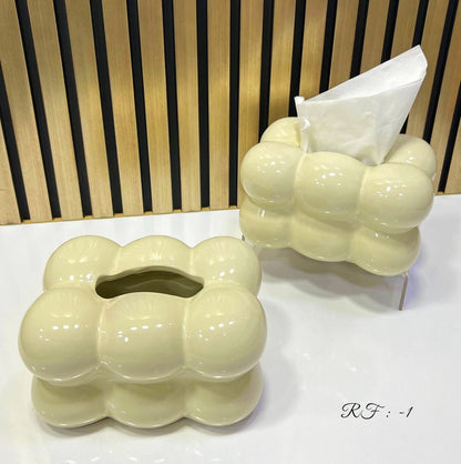 Boîte à Mouchoirs Moderne au Design Bubble – Chic et Contemporain