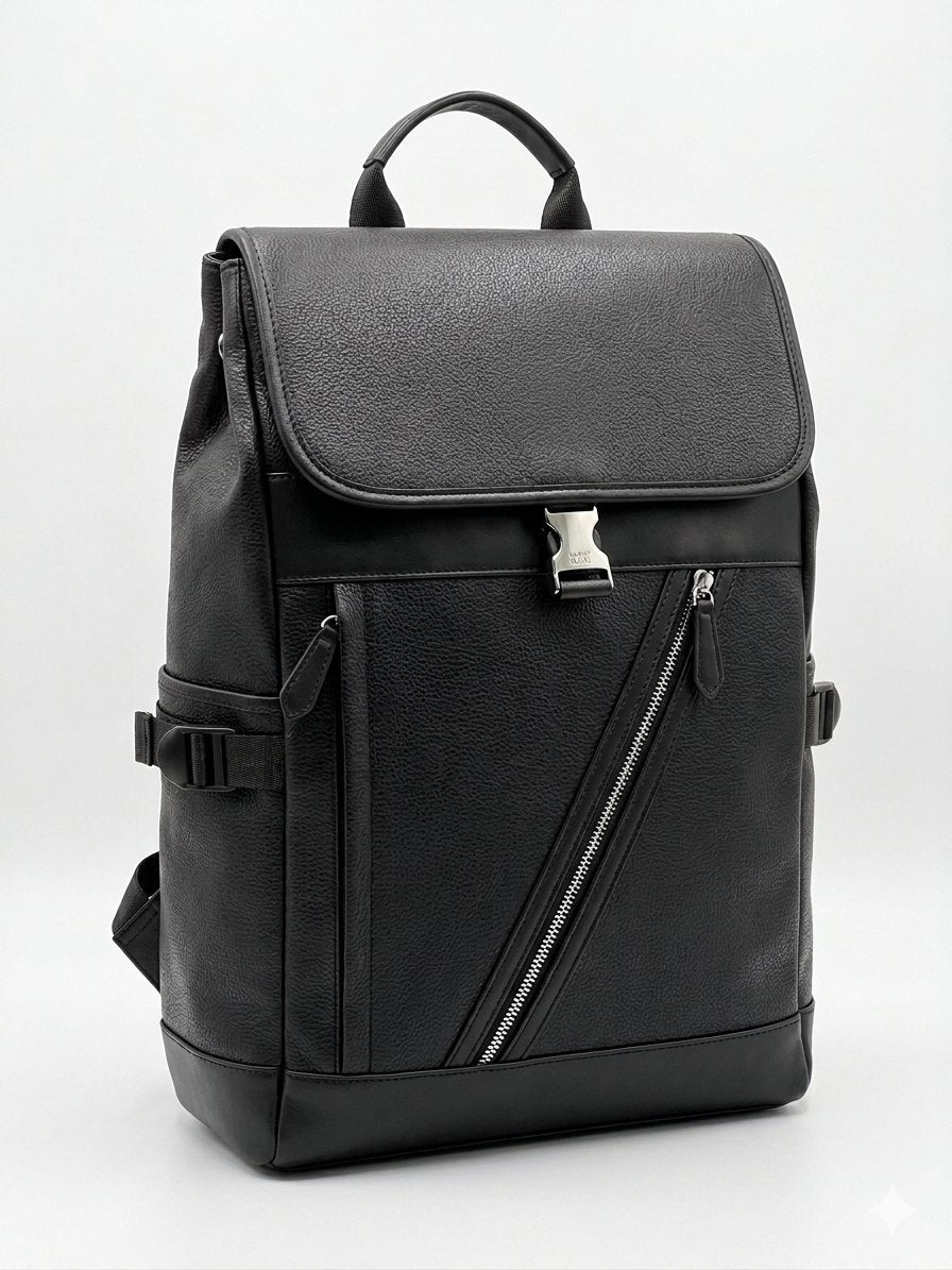 Découvrez ce sac à dos tendance noir au style premium, pratique et spacieux, idéal pour transporter vos affaires avec élégance au quotidien nesto.ma Marco 