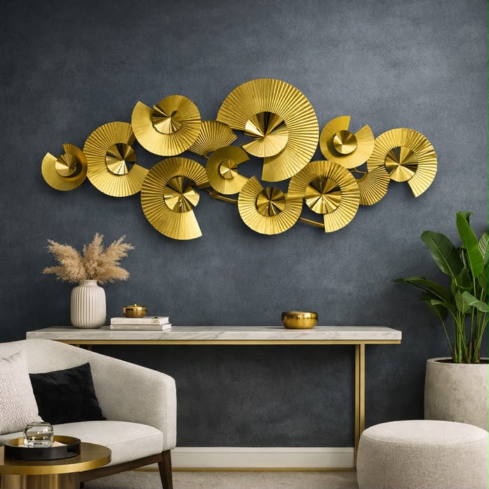 NESTO🍁Lumière Murale de Luxe en Fer Forgé 3D – Décoration Murale Créative et Élégante