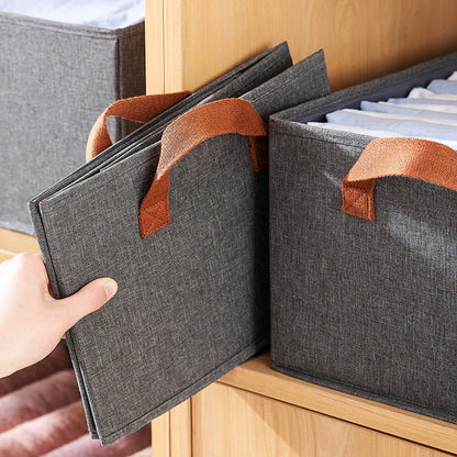 NESTO🎉 2 Boîtes de Rangement Textiles Pliables
