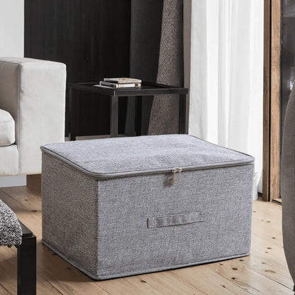 NESTO  Boîtes de Rangement Vêtements – Lot de 2 Pliables & Grande Capacité