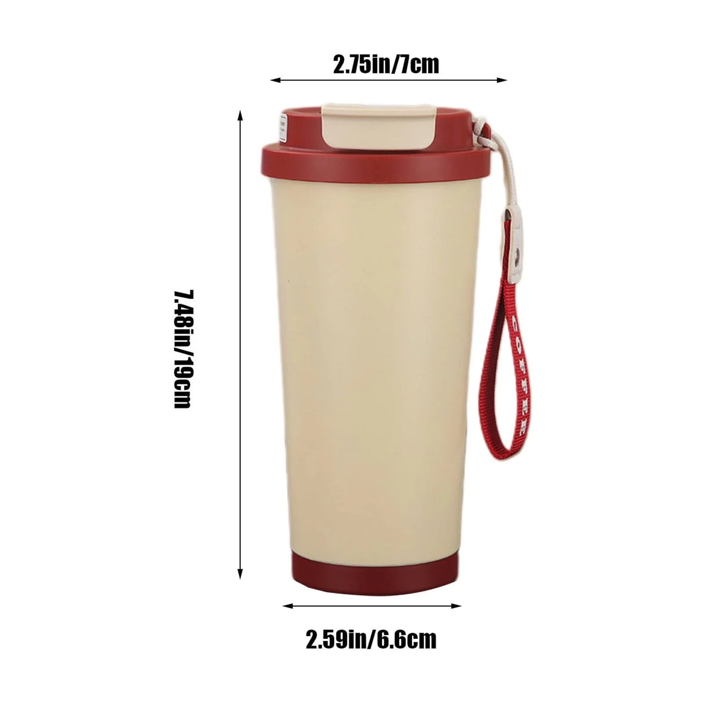 NESTO🎀 Tasse à Café Isotherme 532 ml – Élégance, Performance et Mobilité ☕