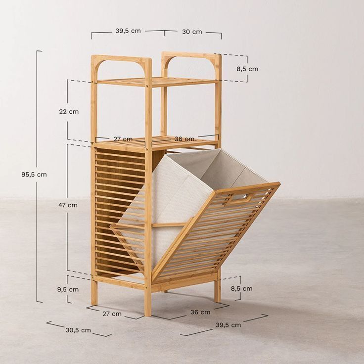 Panier à Linge Multifonctionnel avec Grille de Division