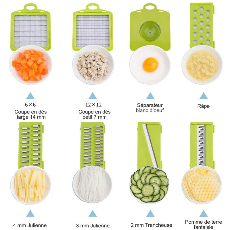 NESTO✨Découpe-Légumes 7-en-1