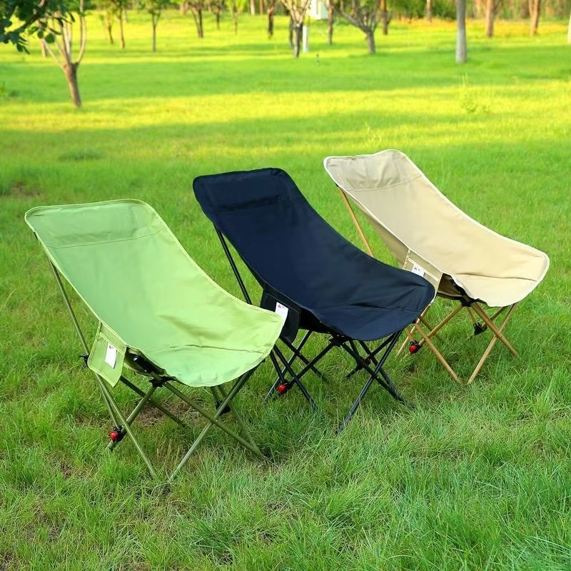 Chaise Moon Pliable – Légère, Compacte et Facile à Transporter