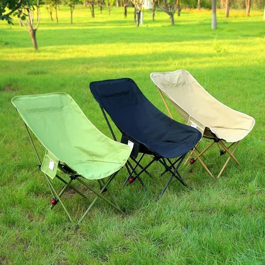 Chaise Moon Pliable – Légère, Compacte et Facile à Transporter