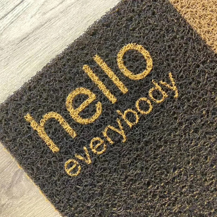 NESTO🍁Tapis de Porte en Fibre de Coco