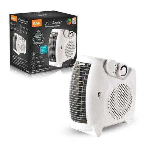 Chauffage Soufflant Électrique 2000W avec Thermostat Réglable