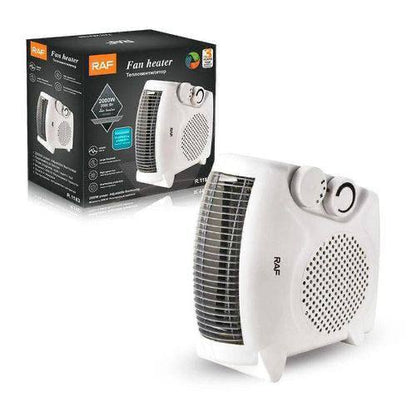 Chauffage Soufflant Électrique 2000W avec Thermostat Réglable