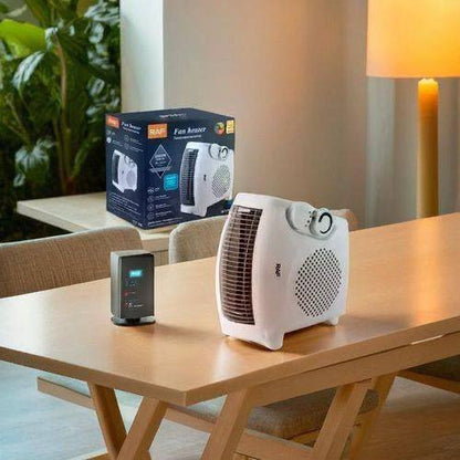 Chauffage Soufflant Électrique 2000W avec Thermostat Réglable