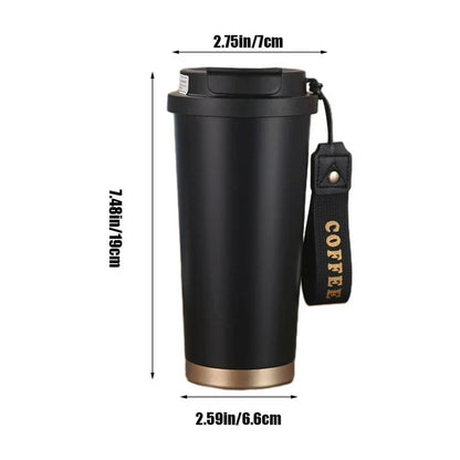 NESTO🎀 Tasse à Café Isotherme 532 ml – Élégance, Performance et Mobilité ☕