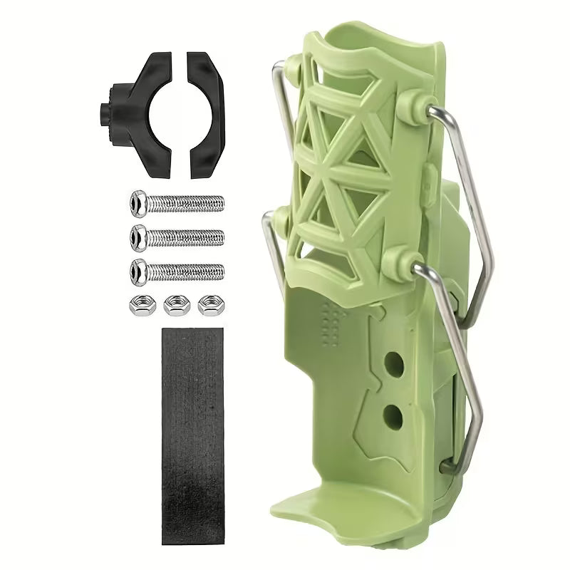 🚴 Support Porte-Bouteille Moto & Vélo – Serrage Automatique 360°