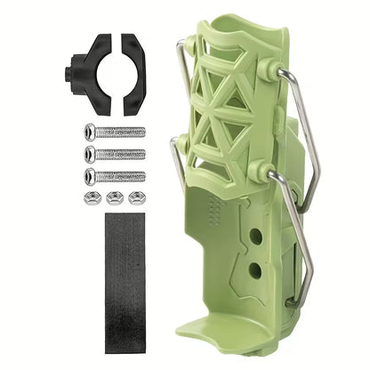 🚴 Support Porte-Bouteille Moto & Vélo – Serrage Automatique 360°