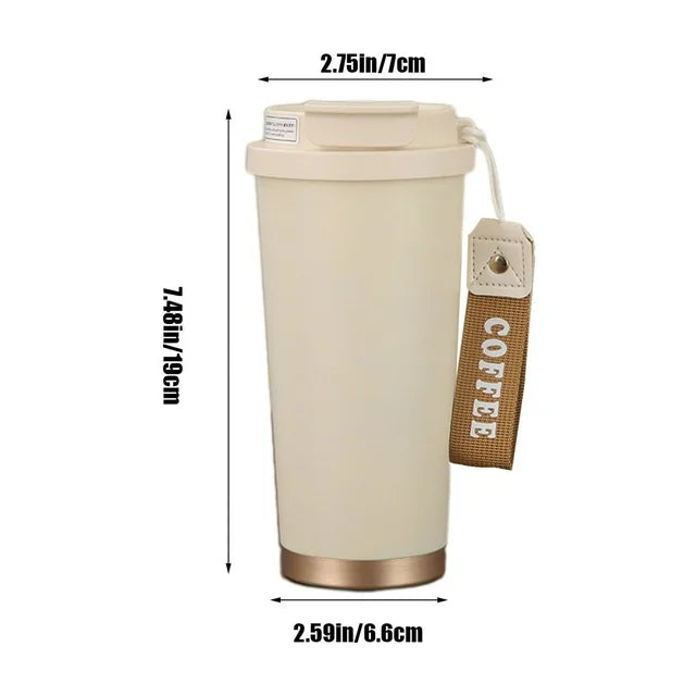 NESTO🎀 Tasse à Café Isotherme 532 ml – Élégance, Performance et Mobilité ☕