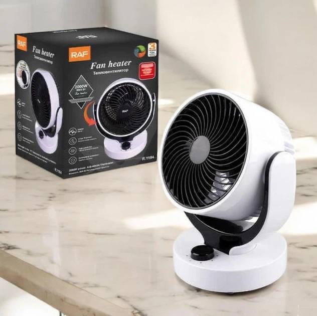 Chauffage Soufflant Céramique Oscillant 2000W avec Thermostat