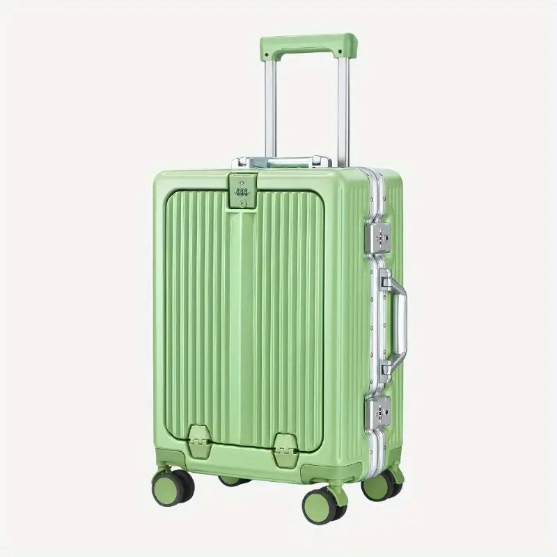 Valise Rigide Intégrale en Aluminium – Élégance, Sécurité et Résistance