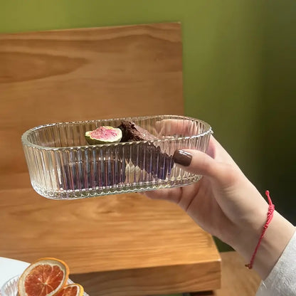 3 Organisateur transparent en verre –  cuisine moderne