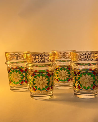 Verres à thé marocains