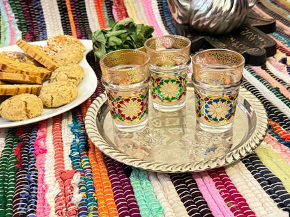 Verres à thé marocains