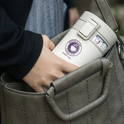 NESTO🍁Tasse à café de voyage en acier inoxydable, tasse thermique anti-fuite, bouteille Thermos, thé, café, flacon sous vide, tasses isolées, 380/500ML