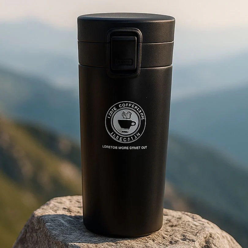 NESTO🍁Tasse à café de voyage en acier inoxydable, tasse thermique anti-fuite, bouteille Thermos, thé, café, flacon sous vide, tasses isolées, 380/500ML