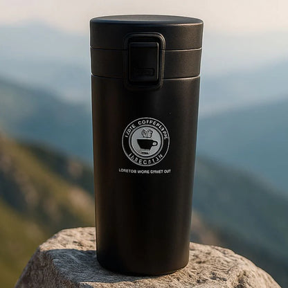 NESTO🍁Tasse à café de voyage en acier inoxydable, tasse thermique anti-fuite, bouteille Thermos, thé, café, flacon sous vide, tasses isolées, 380/500ML