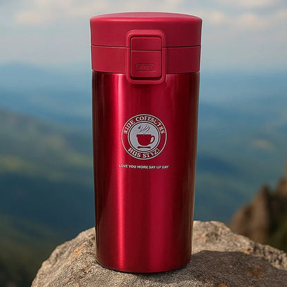 NESTO🍁Tasse à café de voyage en acier inoxydable, tasse thermique anti-fuite, bouteille Thermos, thé, café, flacon sous vide, tasses isolées, 380/500ML