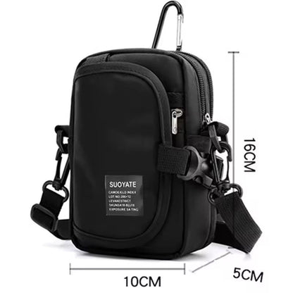 Sac Bandoulière pour Hommes – Compact, Élégant et Pratique – Idéal pour Travail, Voyage et Quotidien