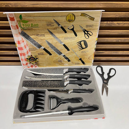 Japonaise Kitchen Knife Set  Precision and Elegance for Chefs
