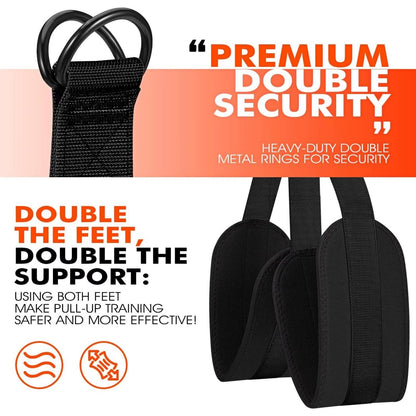 💪 Bandes d’Assistance pour Tractions – 4 Bandes de Résistance avec Poignées