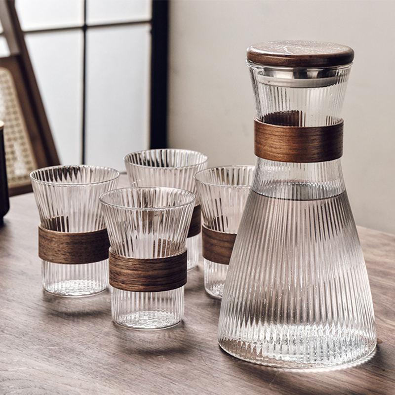 Ensemble Fraîcheur Cristal – Carafe et 4 Verres