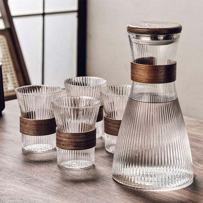 Ensemble Fraîcheur Cristal – Carafe et 4 Verres