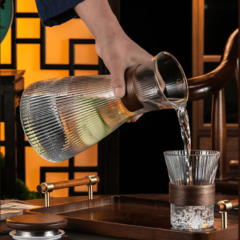 Ensemble Fraîcheur Cristal – Carafe et 4 Verres