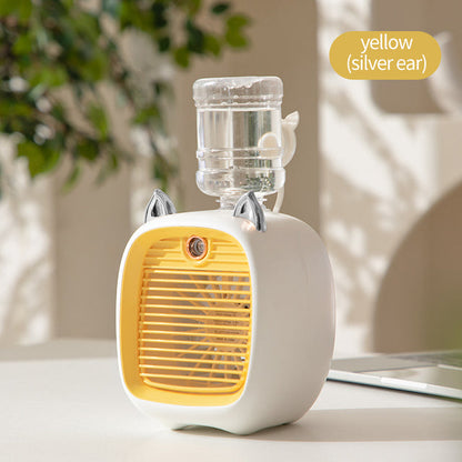 Mini ventilateur de climatiseur portable rechargeable