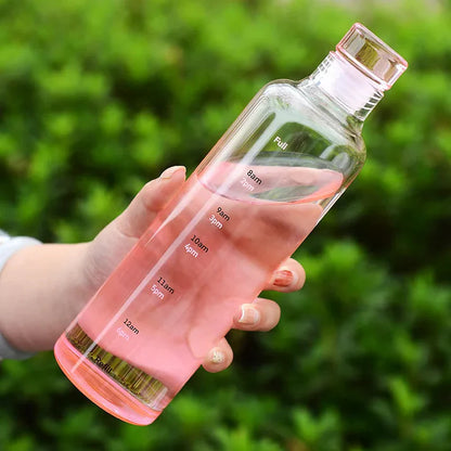 2 Bouteille d’Eau NESTO Glass avec Échelle de Temps